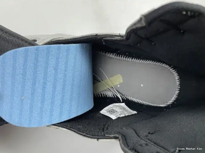 White Light 1 Grey Jordan Smoke Black 555088-035 High Retro Air 0518